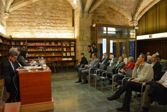 Biblioteca de Catalunya, 14 de maig de 2014. Barcelona