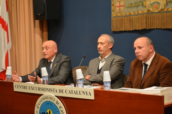 Centre Excursionista de Catalunya. Presentació del llibre "Els Sermons de la Medalla" . Barcelona, 26 de novembre de 2014