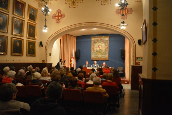 Centre Excursionista de Catalunya. Presentació del llibre "Els Sermons de la Medalla" . Barcelona, 26 de novembre de 2014