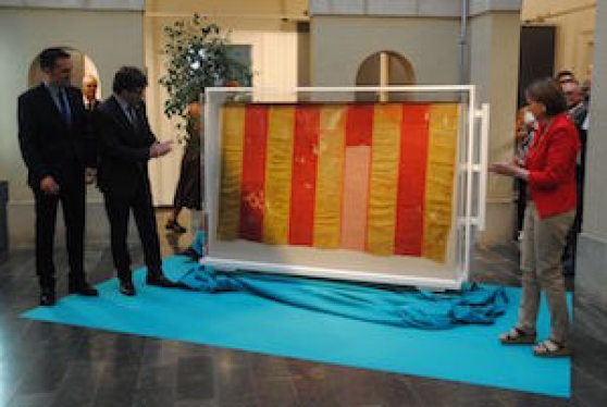 Senyera. Autor: Aj. Sant Feliu de Guíxols Senyera. Autor: Aj. Sant Feliu de Guíxols